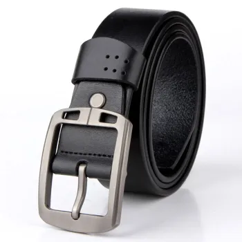 Premium Leather Men's Buckle Belt